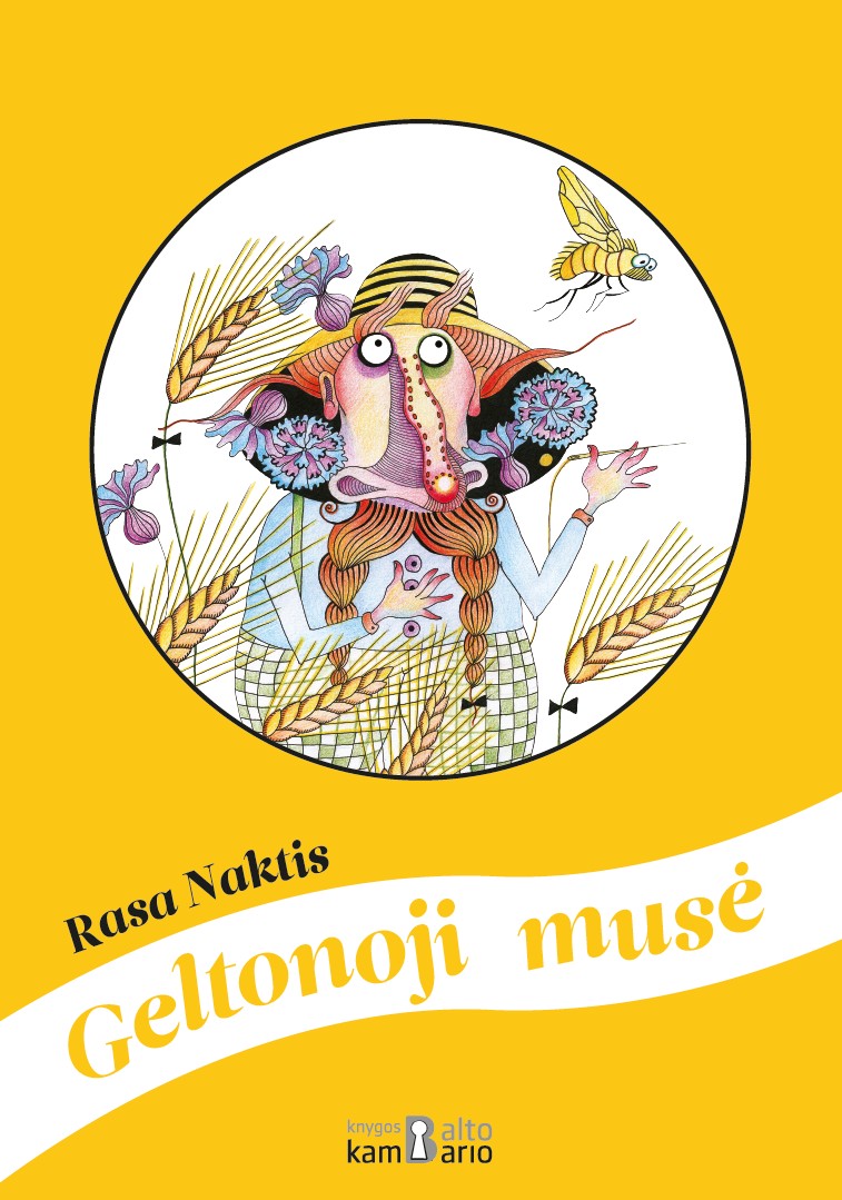 Geltonoji musė - knyga